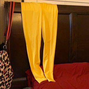 Sunset Yellow Leggings